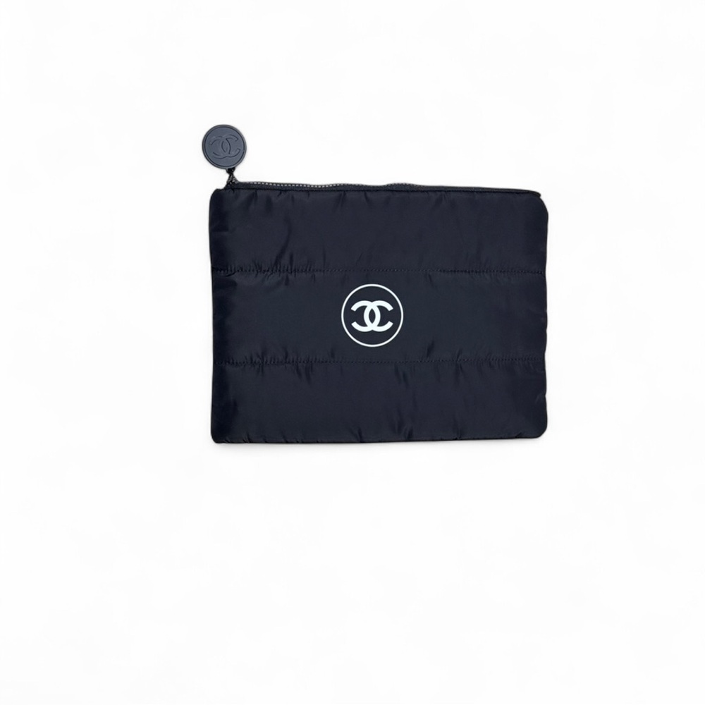 Cc Novelty Black Zipper Pouch